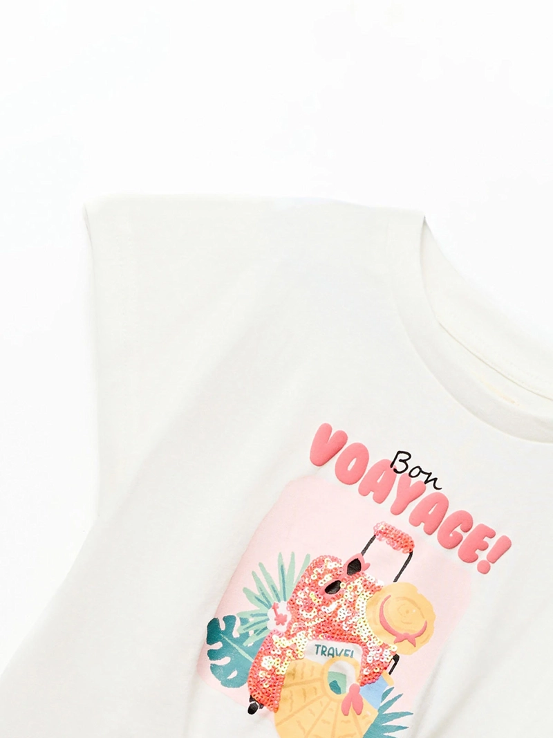 CAMISETA MANGA CORTA NIÑA SFERA - 3