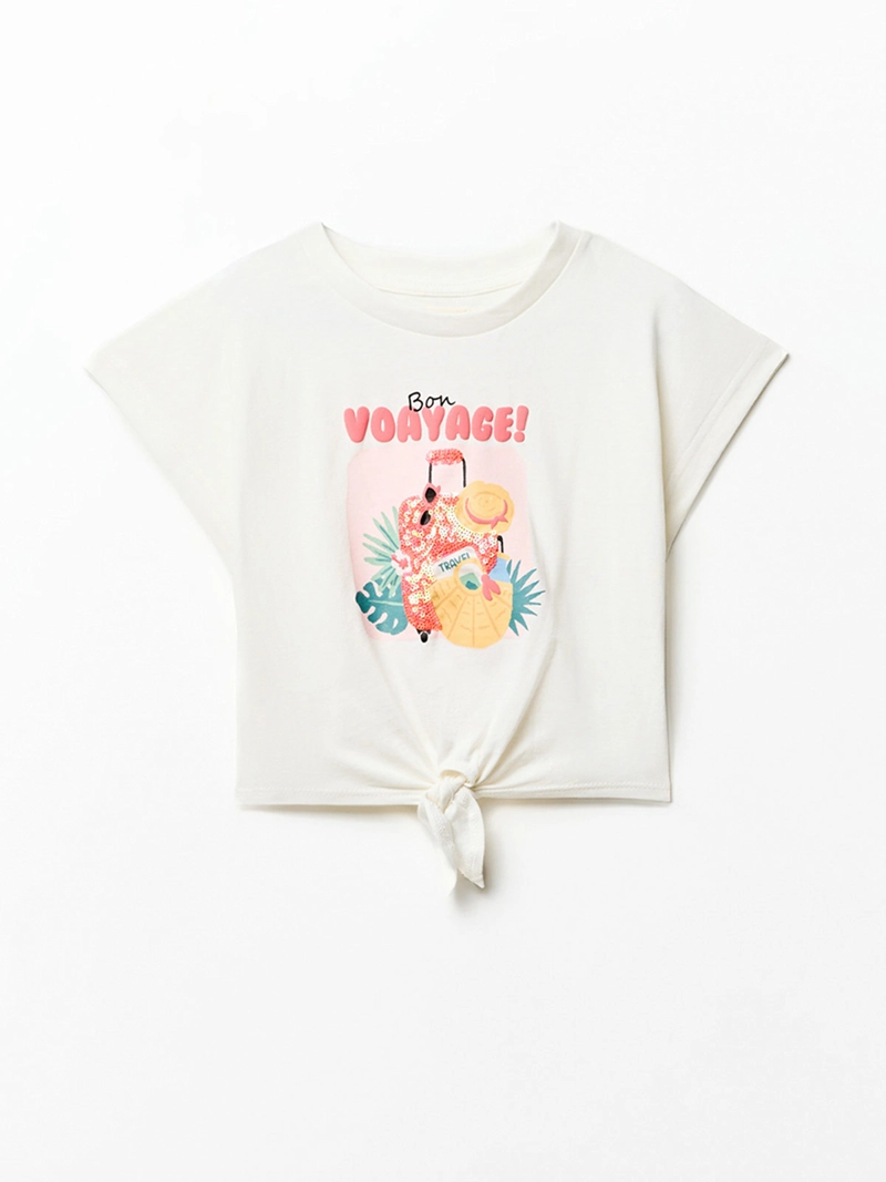 CAMISETA MANGA CORTA NIÑA SFERA - 1