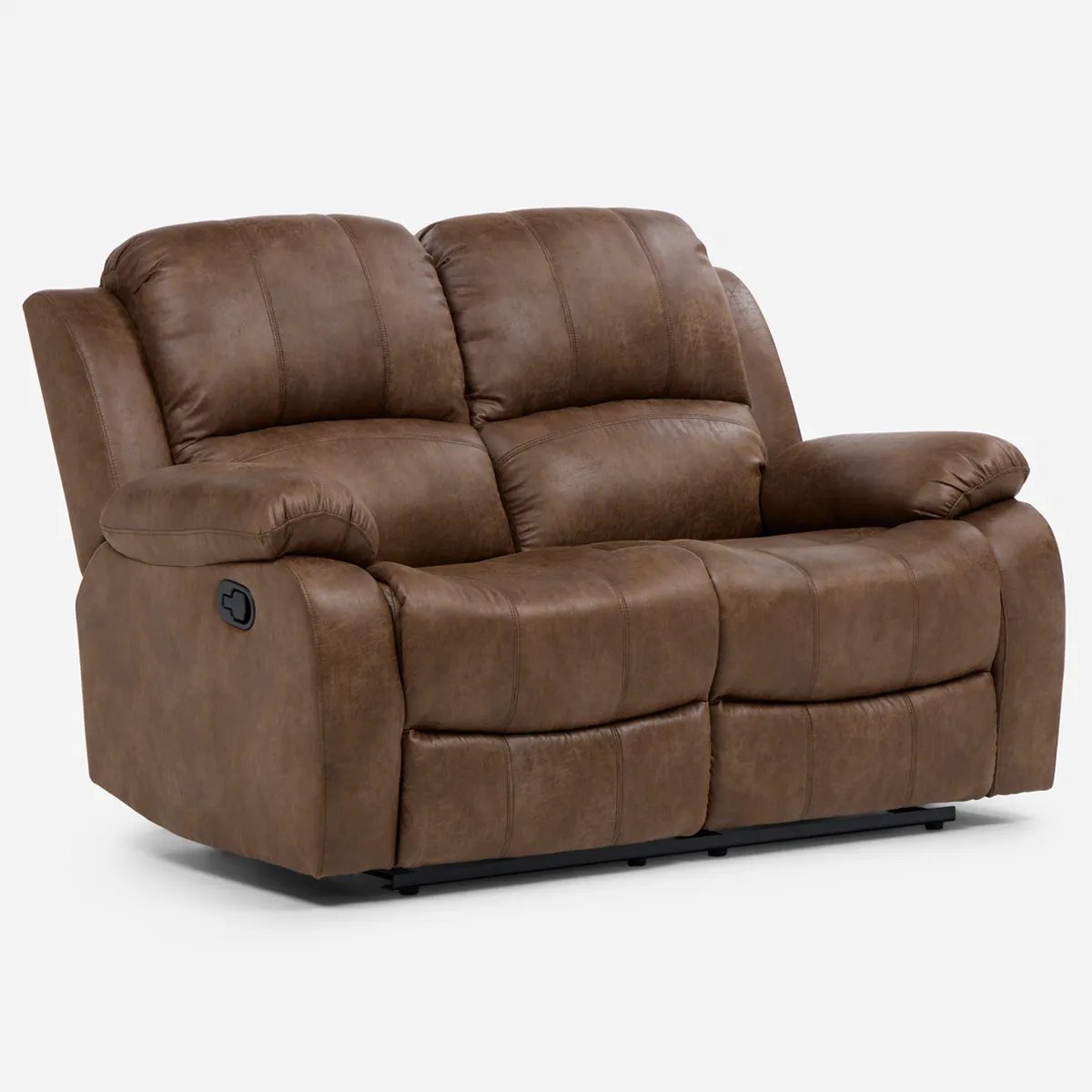 SOFÁ ROSEN RECLINABLE TABACO UMBRIA 2 CUERPOS - 1