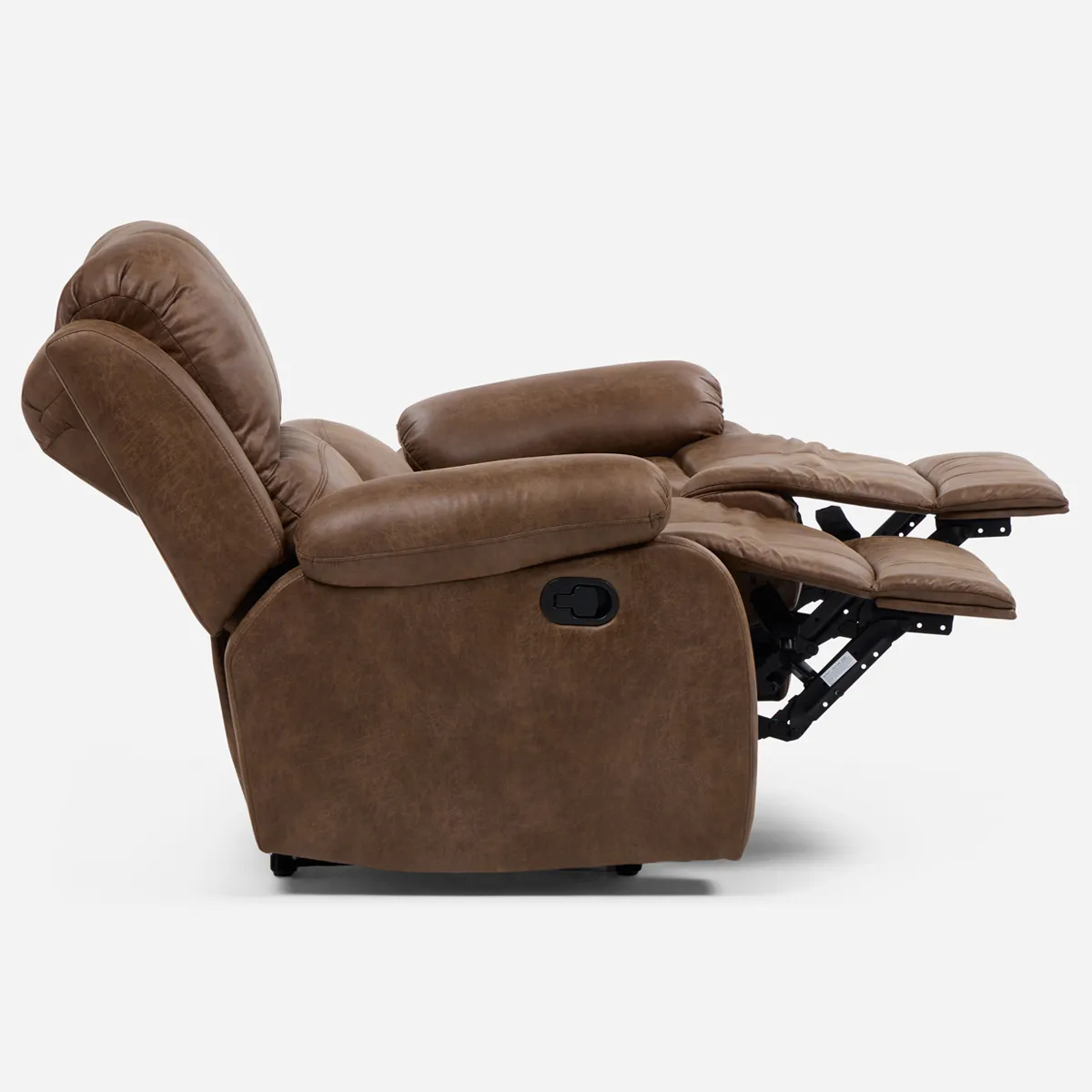 SOFÁ ROSEN RECLINABLE TABACO UMBRIA 2 CUERPOS - 6