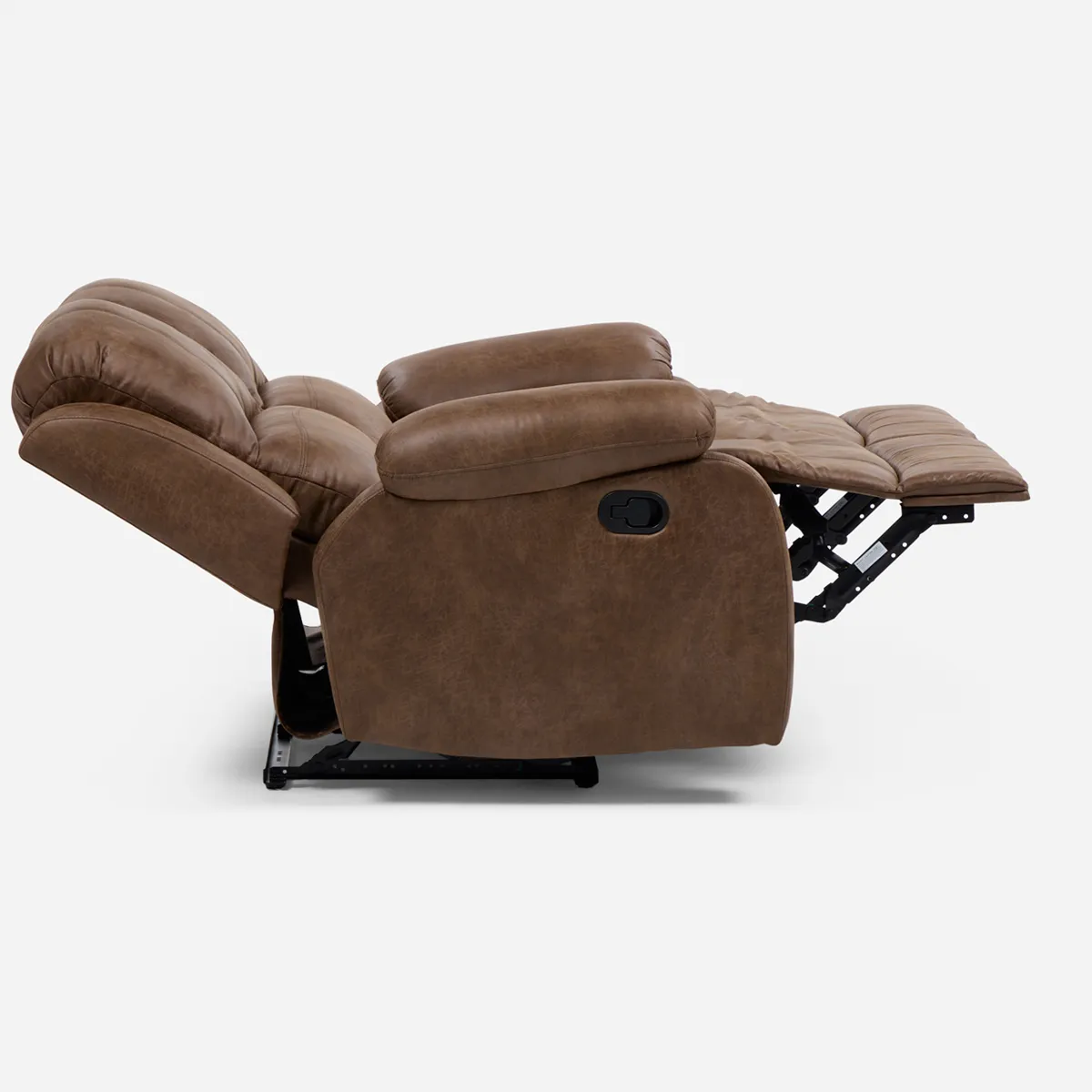 SOFÁ ROSEN RECLINABLE TABACO UMBRIA 2 CUERPOS - 7