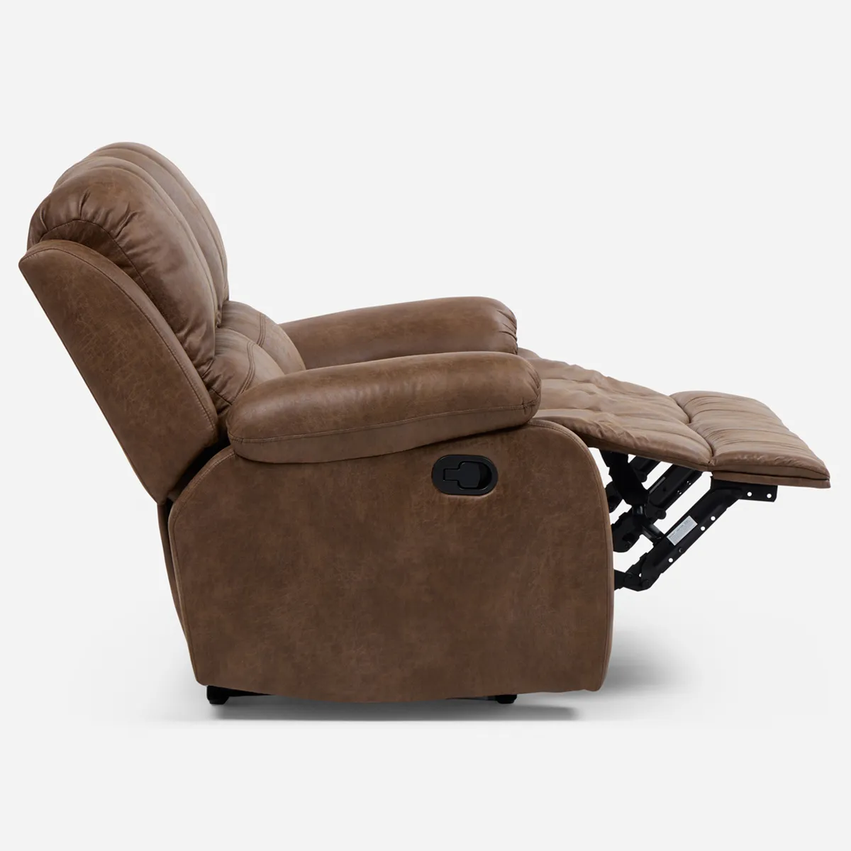 SOFÁ ROSEN RECLINABLE TABACO UMBRIA 2 CUERPOS - 8