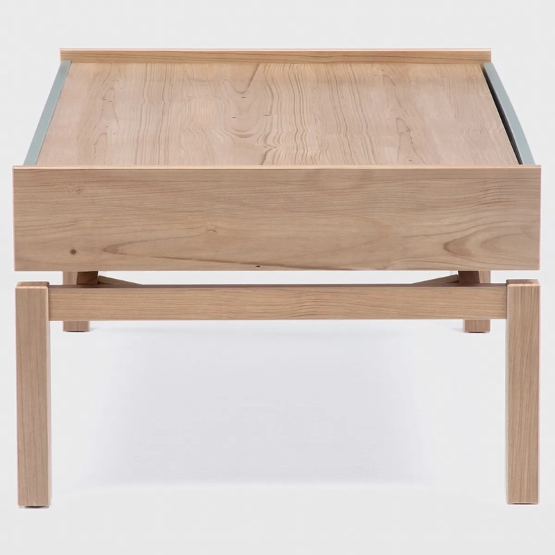 MESA DE CENTRO ROCA BARCELONA 100 X 60 CM 1C VERDE/ROBLE - 3