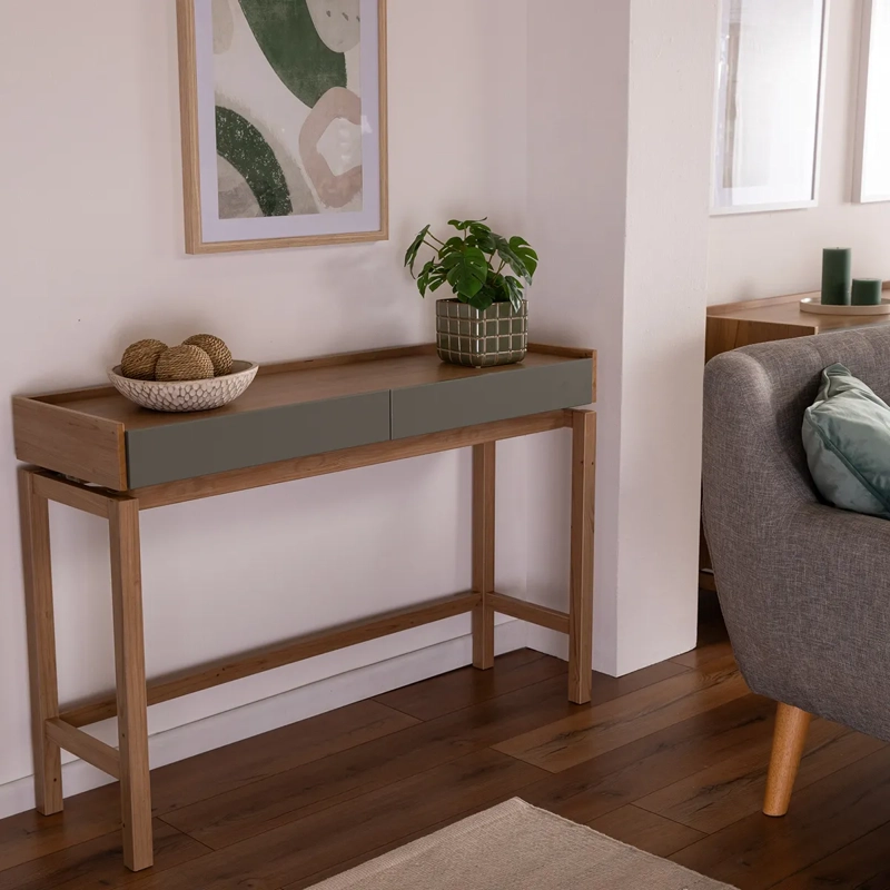 ARRIMO ROCA BARCELONA 120 X 35 CM 2C VERDE/ROBLE - 8