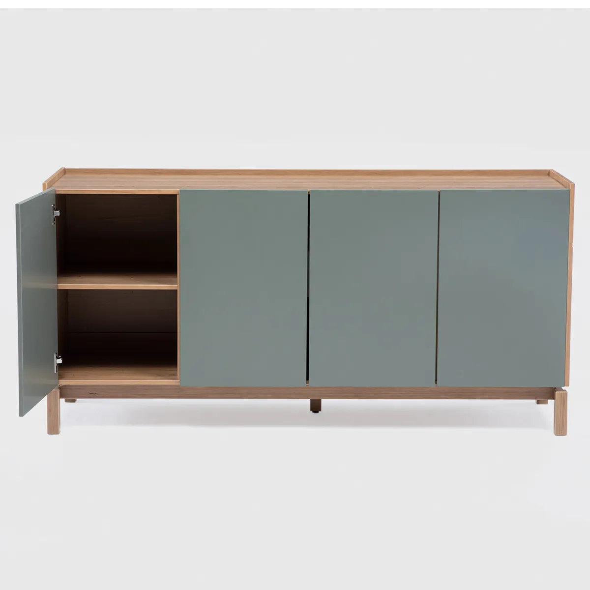 BUFFET ROCA ROBLE BARCELONA 4 PUERTAS 1 CAJÓN VERDE - 3