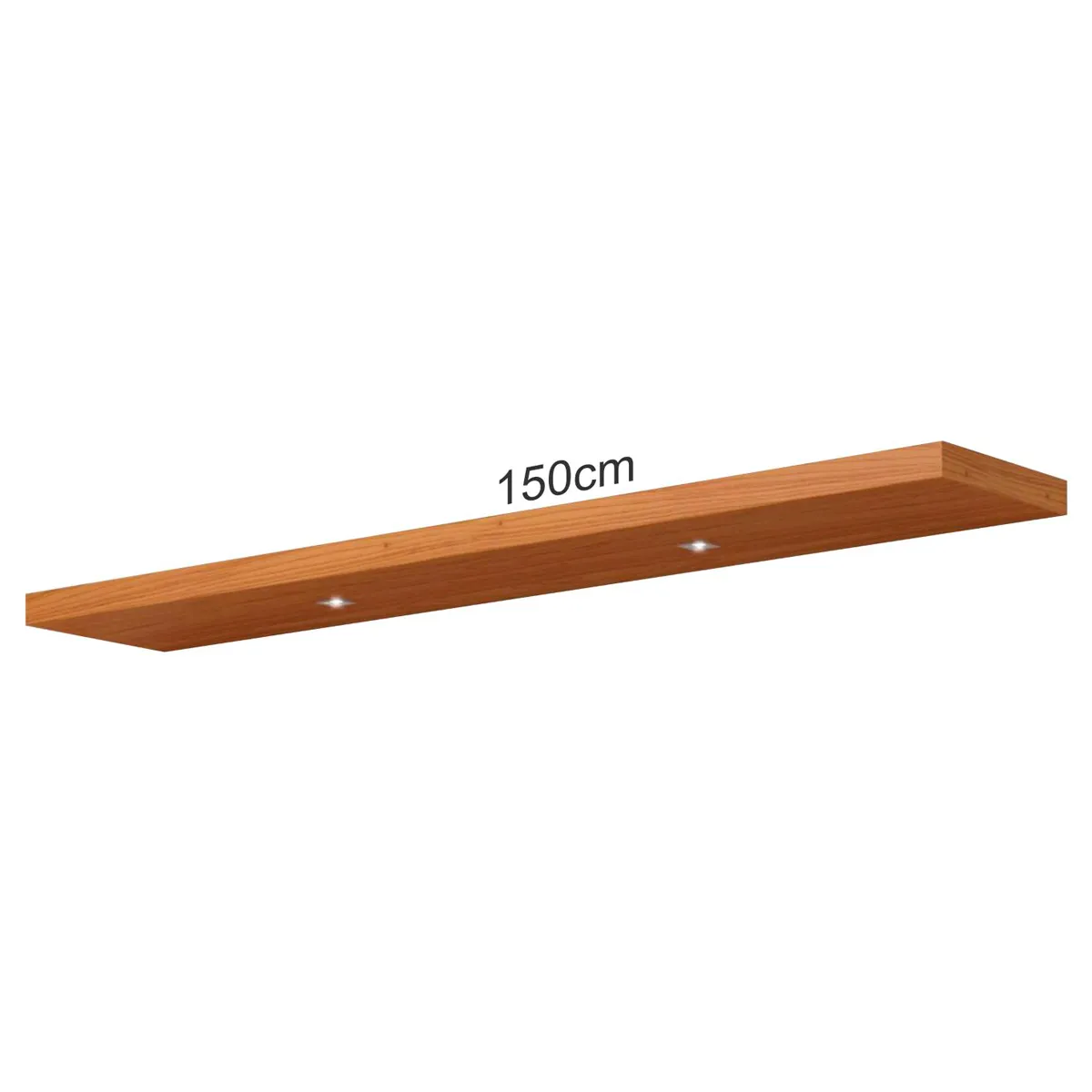 REPISA ROCA IGUAPÉ C/LUZ 150CM CANELA - 2