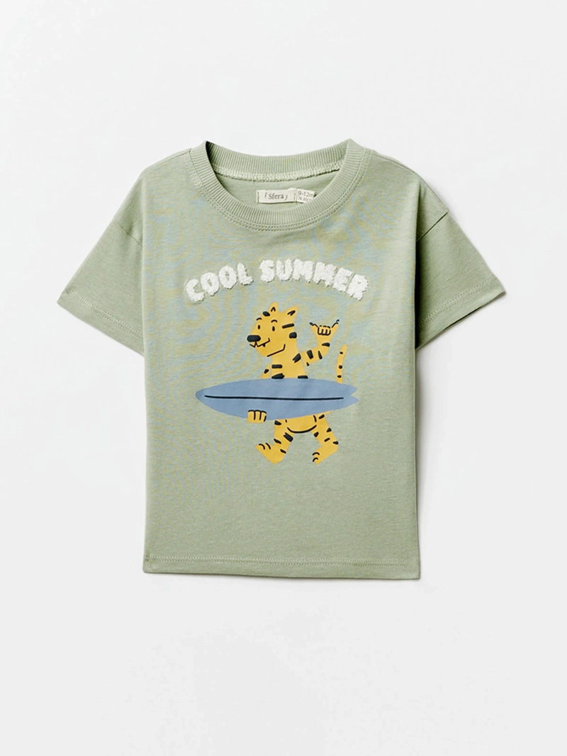 CAMISETA MANGA CORTA NIÑO SFERA - 1