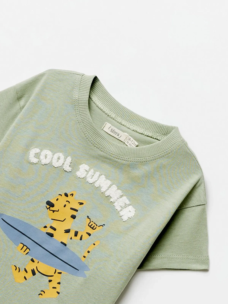 CAMISETA MANGA CORTA NIÑO SFERA - 2