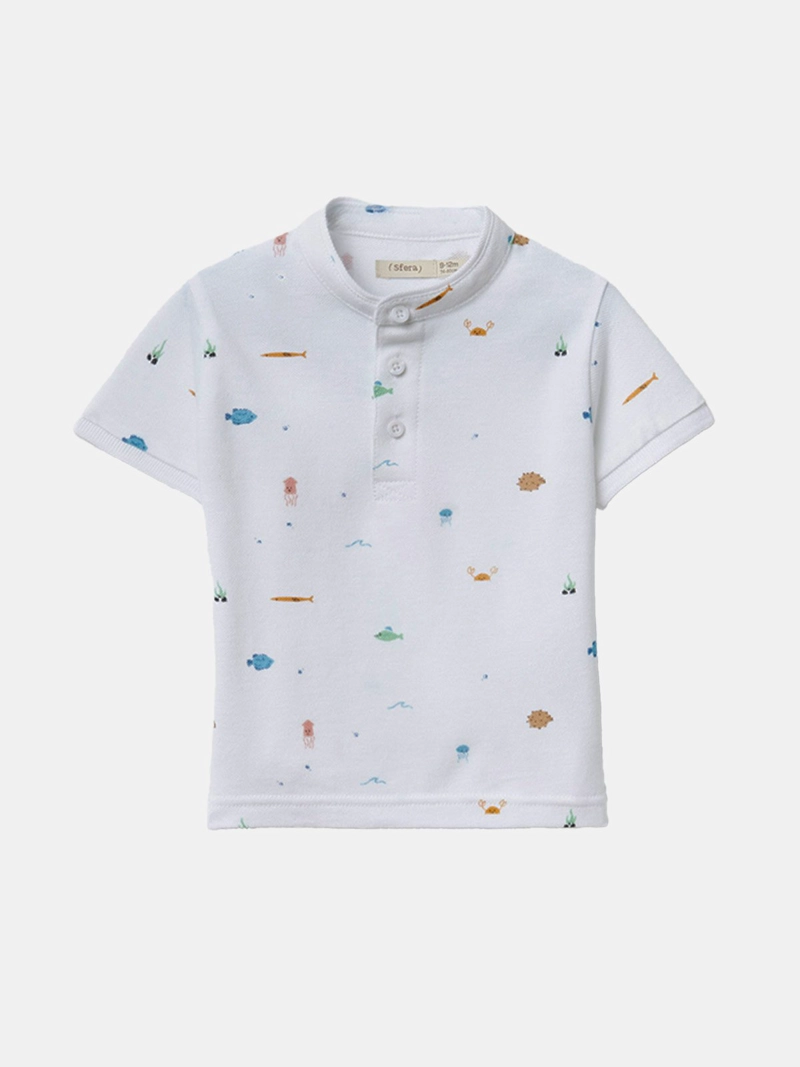 POLERA MANGA CORTA NIÑO SFERA - 1