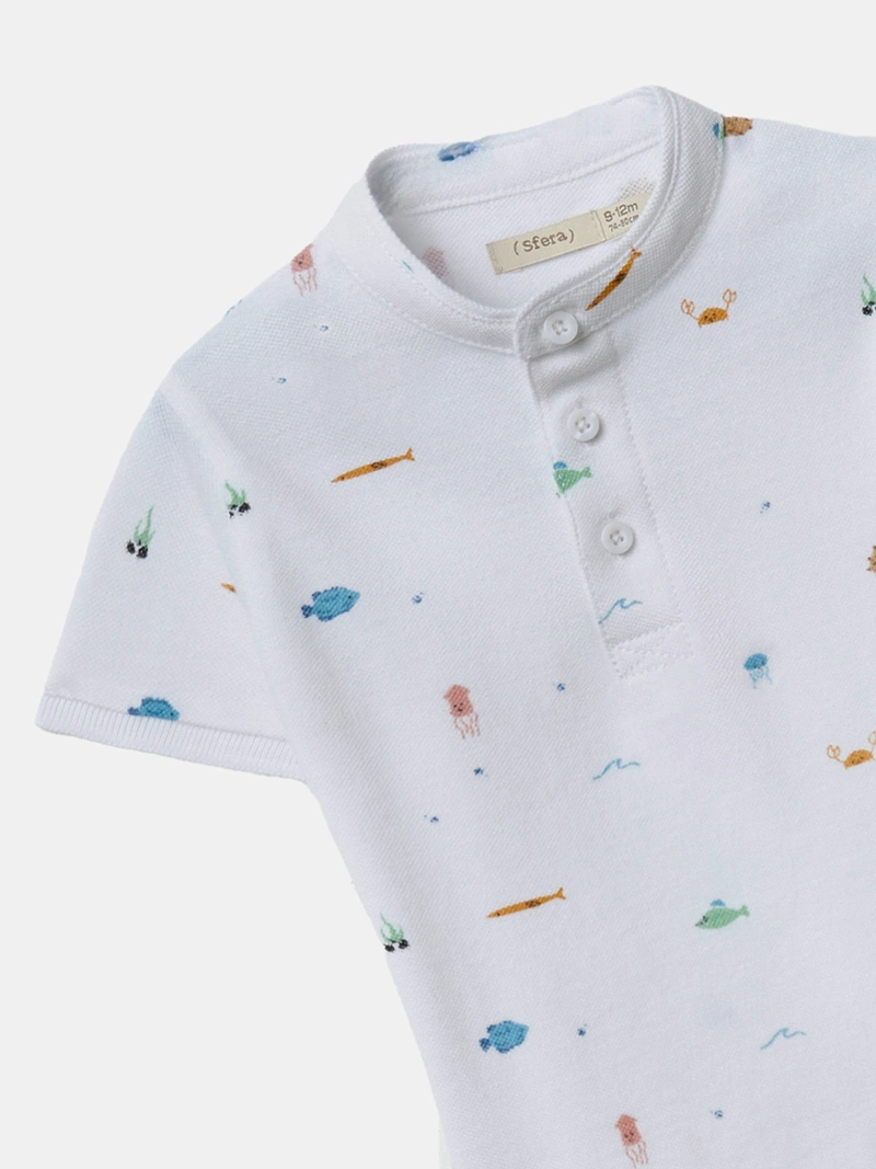 POLERA MANGA CORTA NIÑO SFERA - 3