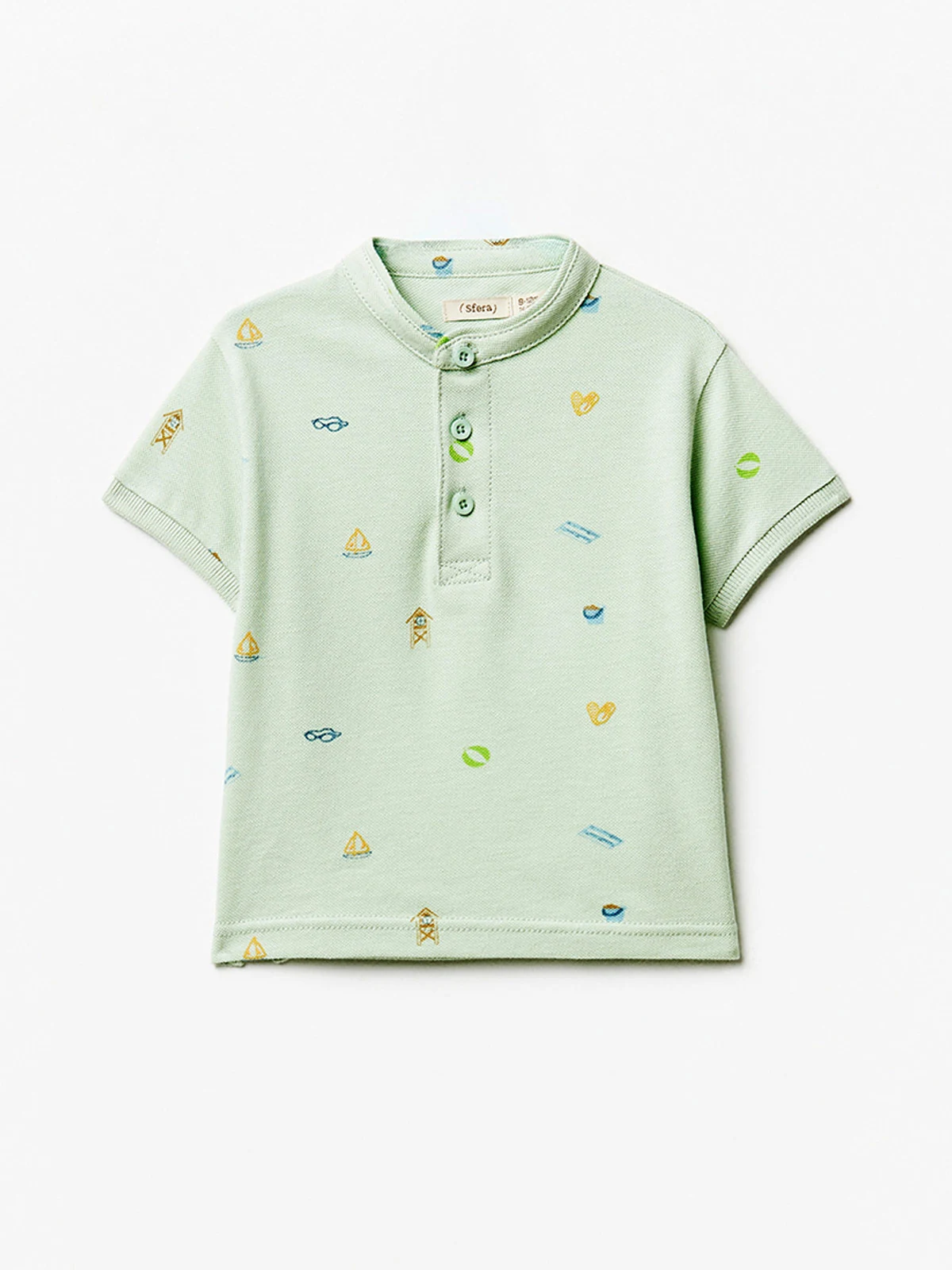 POLERA MANGA CORTA NIÑO SFERA - 1