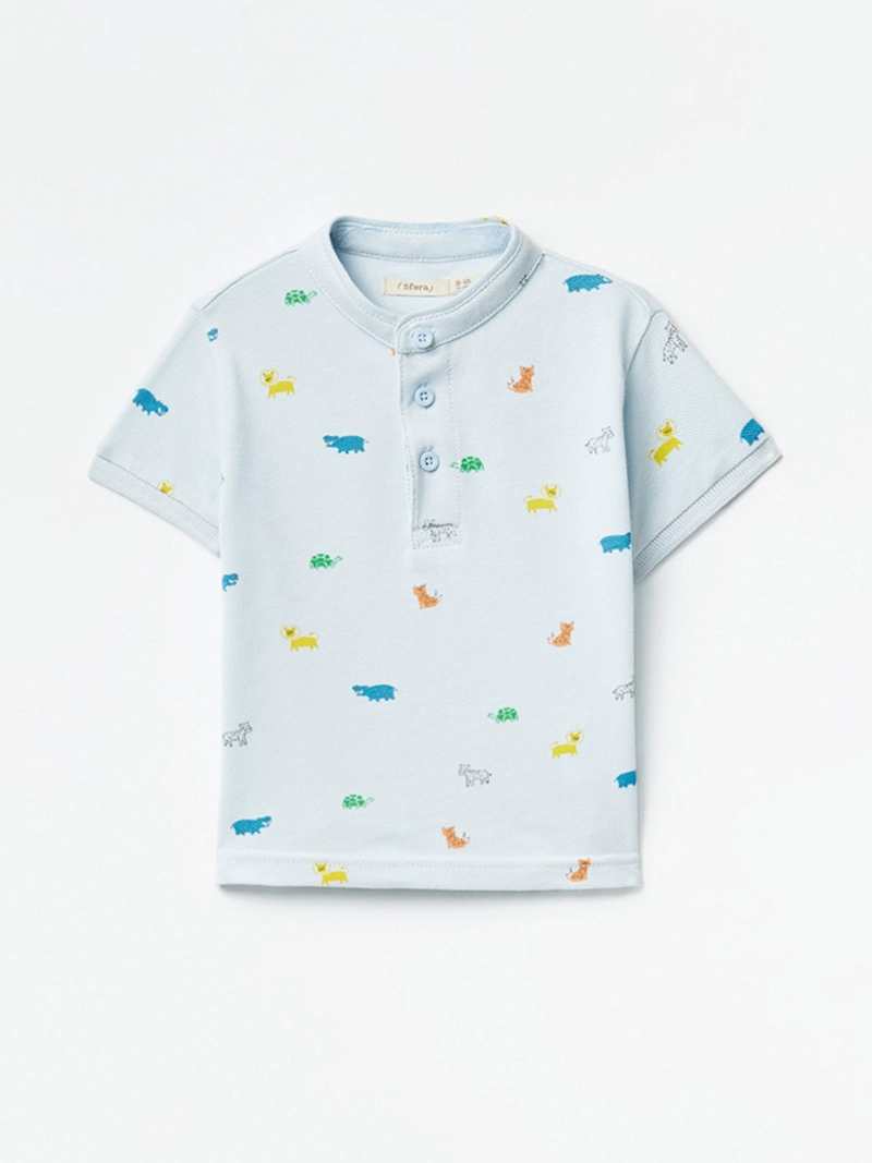 POLERA MANGA CORTA NIÑO SFERA - 1