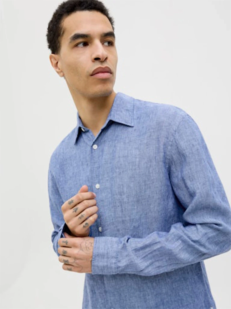 CAMISA HOMBRE JACK & JONES MANGA LARGA - 2