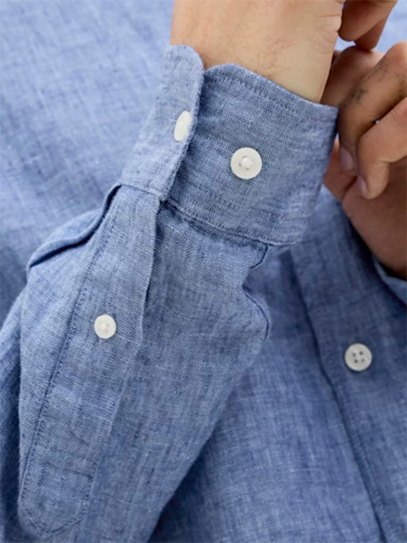 CAMISA HOMBRE JACK & JONES MANGA LARGA - 4