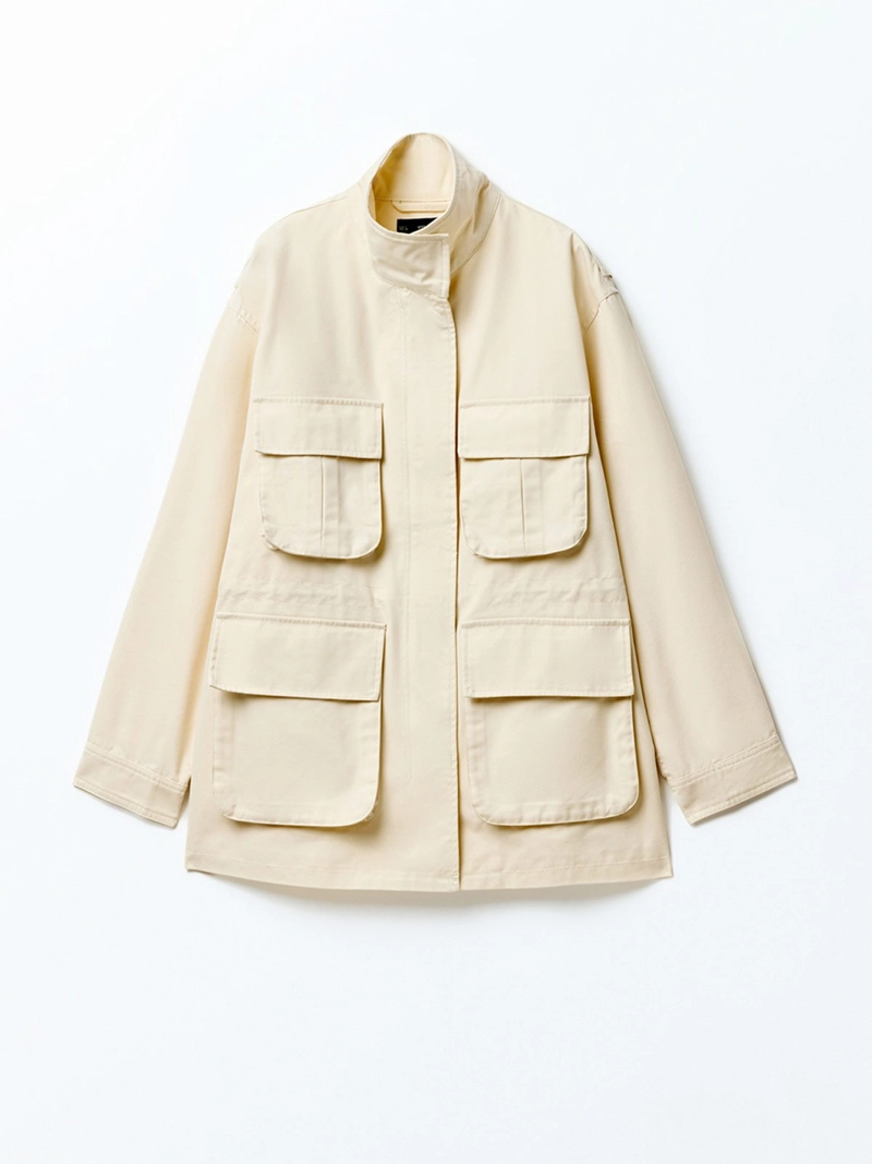 CHAQUETA ALGODÓN MUJER SFERA - 9