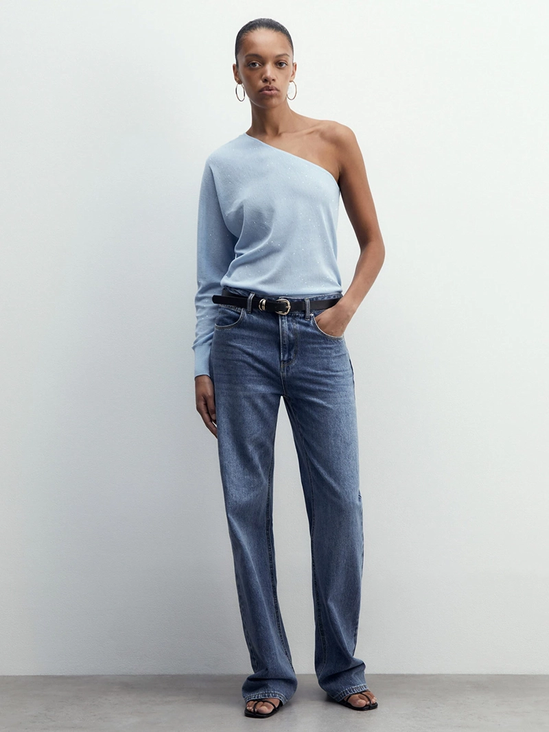 SWEATER MUJER SFERA LENTEJUELAS