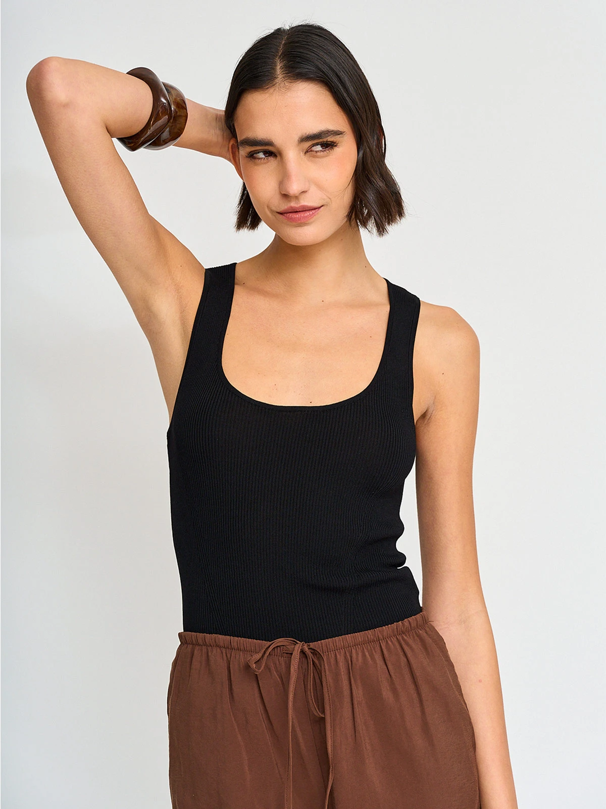SWEATER MUJER SFERA SIN MANGAS - 1