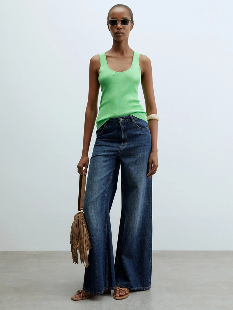 SWEATER MUJER SFERA SIN MANGAS - 1