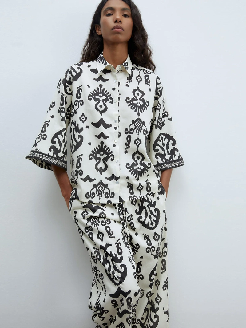 PANTALÓN MUJER SFERA LINO - 2