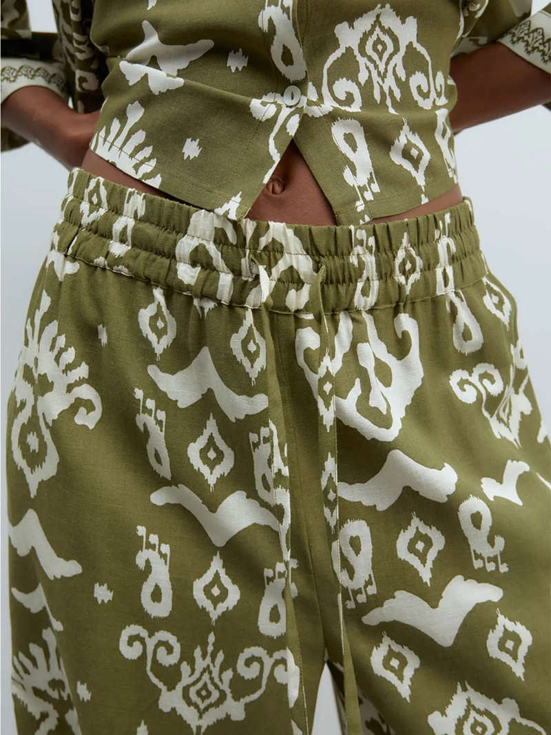 PANTALÓN MUJER SFERA LINO - 3