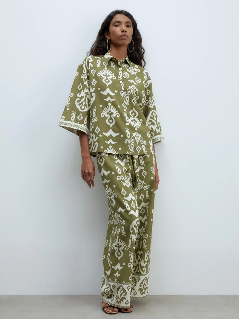 PANTALÓN MUJER SFERA LINO - 4