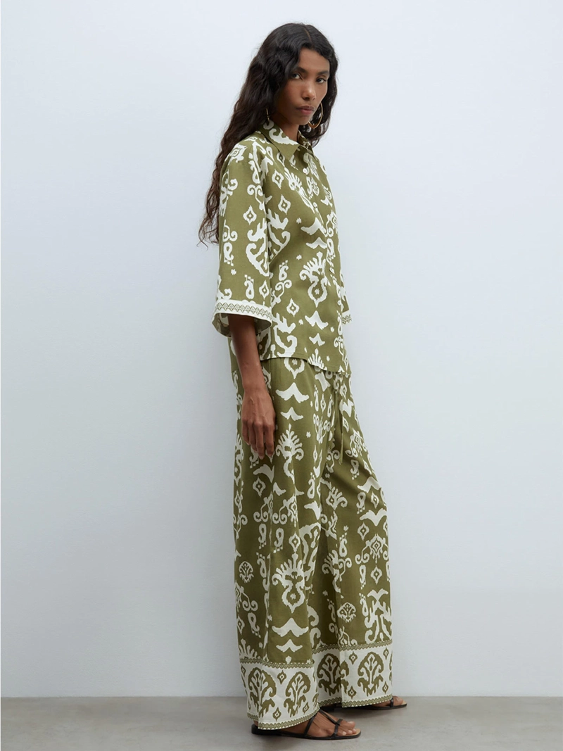 PANTALÓN MUJER SFERA LINO - 5