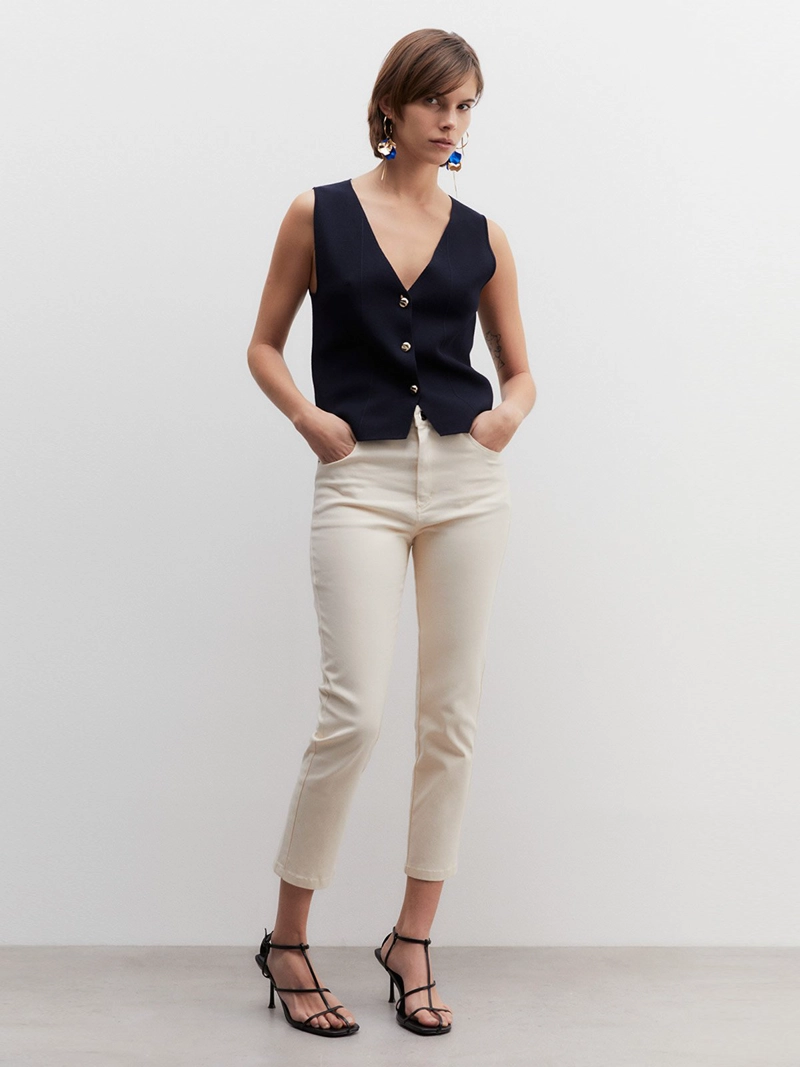 PANTALÓN MUJER SFERA ALGODÓN  - 1