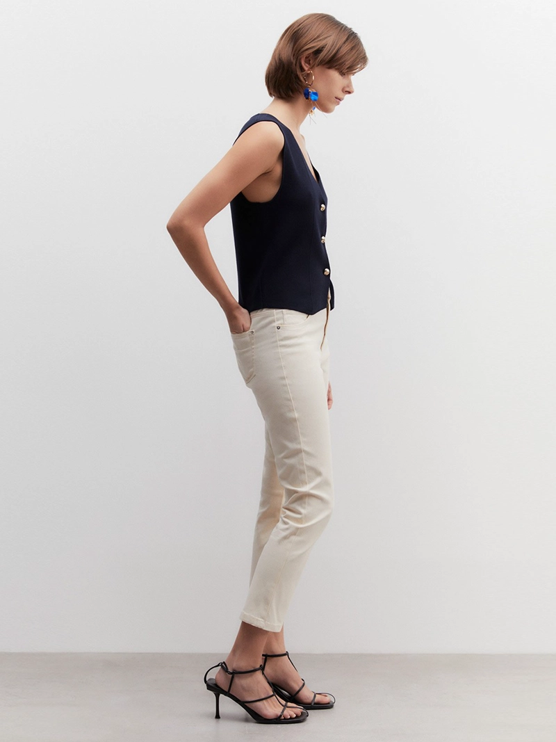 PANTALÓN MUJER SFERA ALGODÓN  - 2