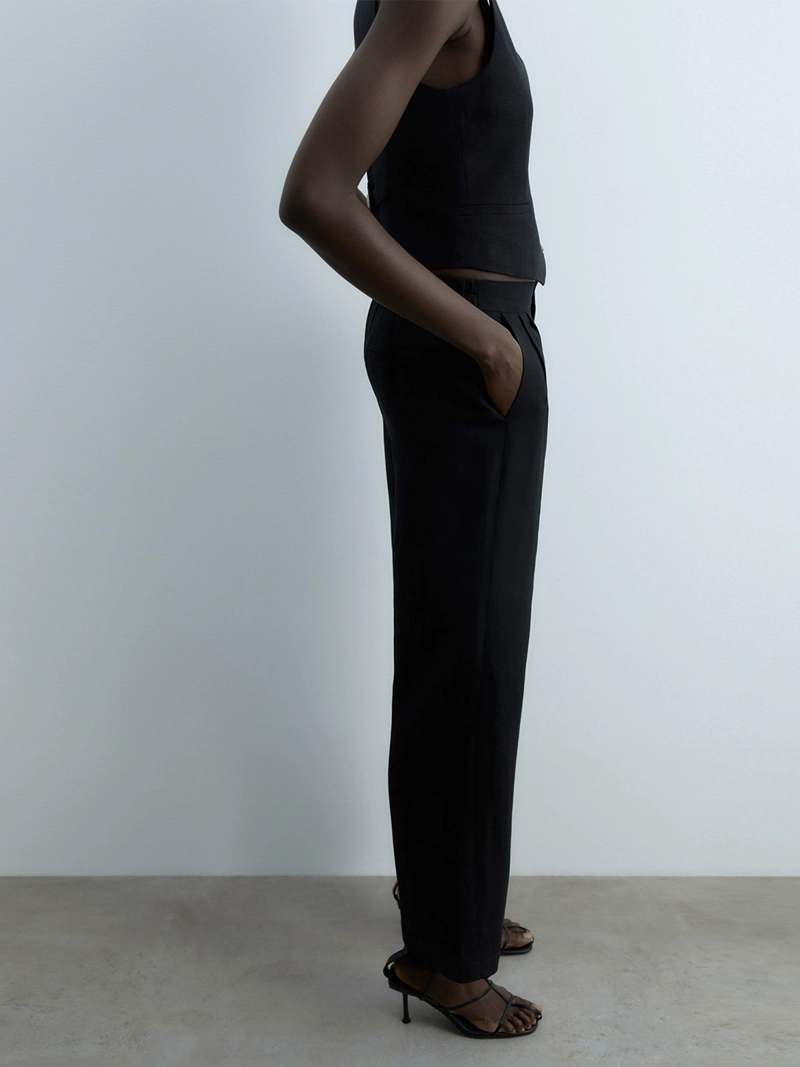 PANTALÓN MUJER SFERA LINO - 5