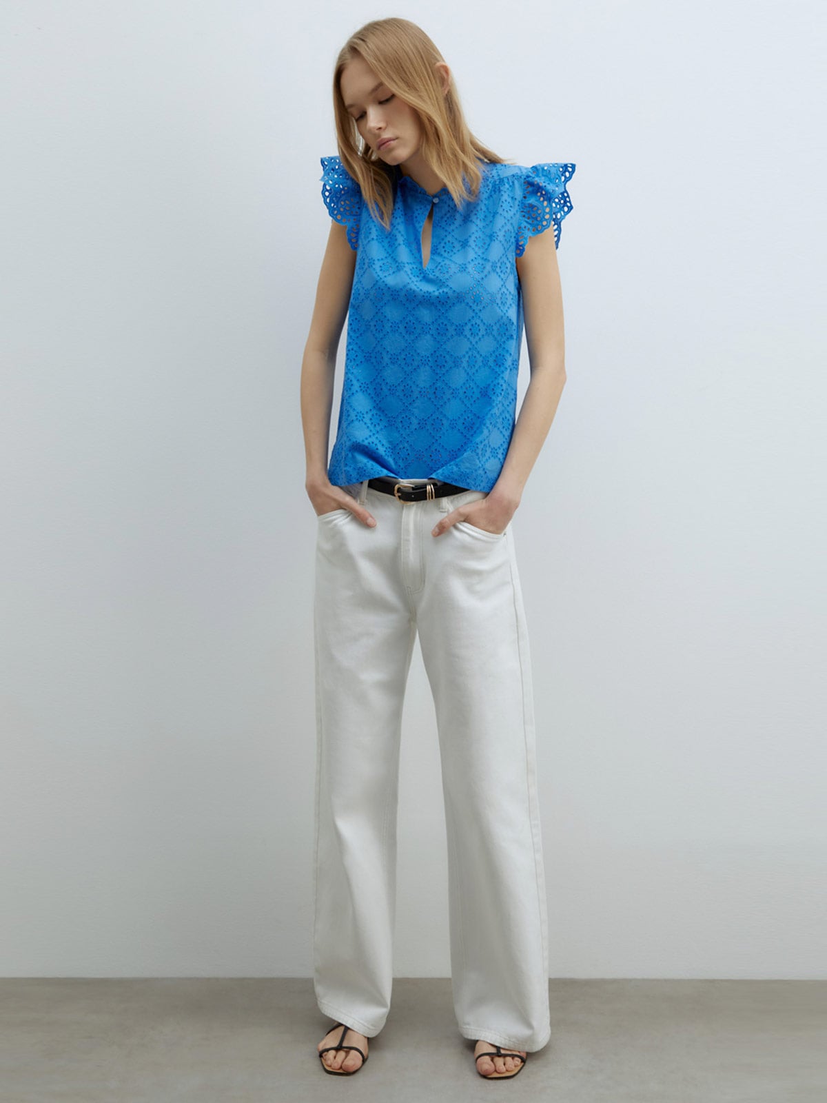 BLUSA MUJER SFERA ALGODÓN