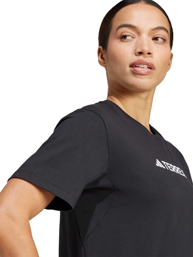 POLERA MANGA CORTA MUJER ADIDAS TERREX CLASSIC LOGO - 4