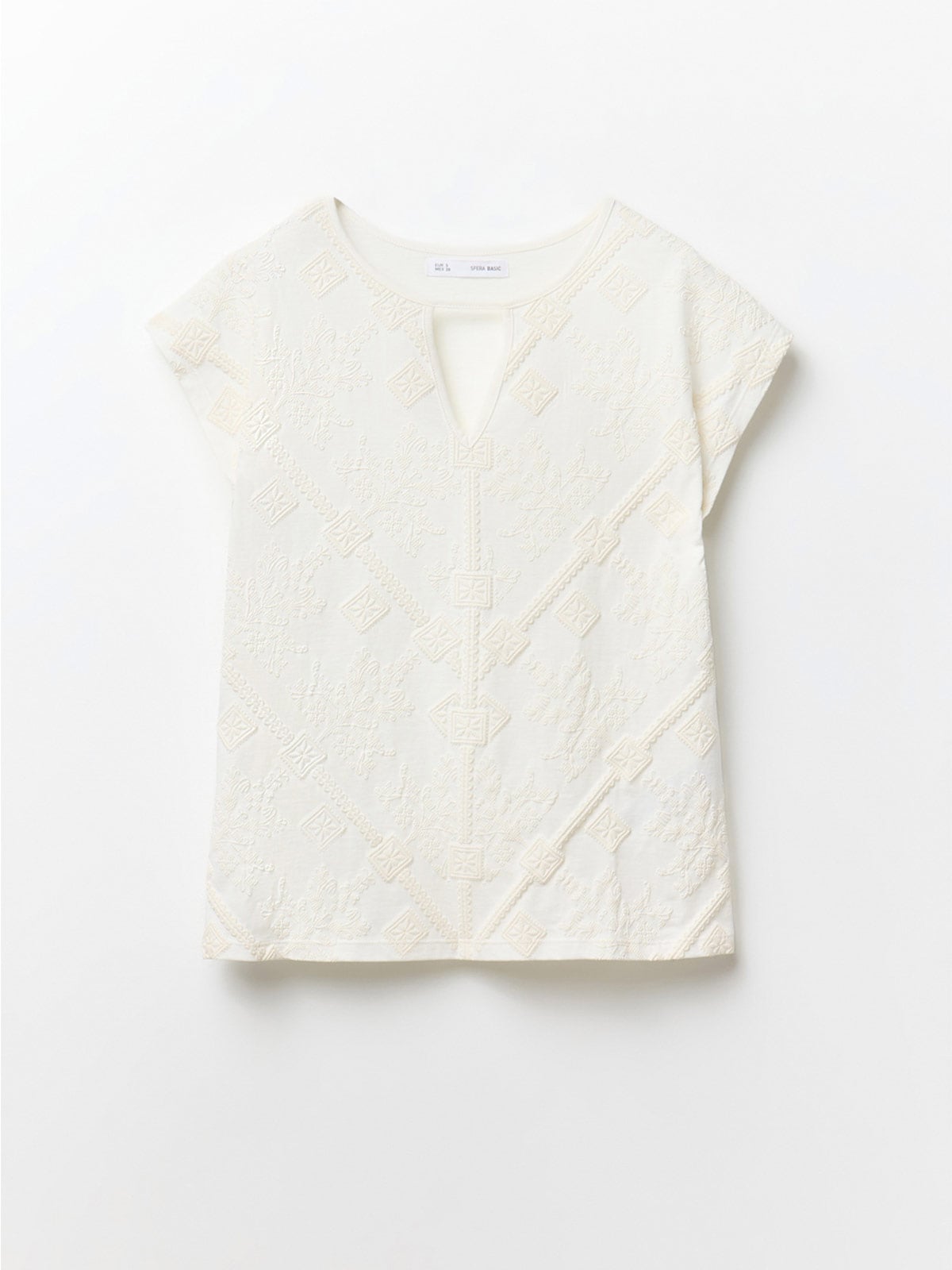 POLERA MUJER SFERA ALGODÓN PRINT - 6