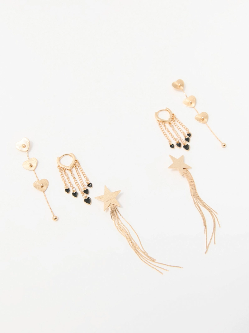 SET X3 AROS MUJER SFERA ESTRELLAS - 2
