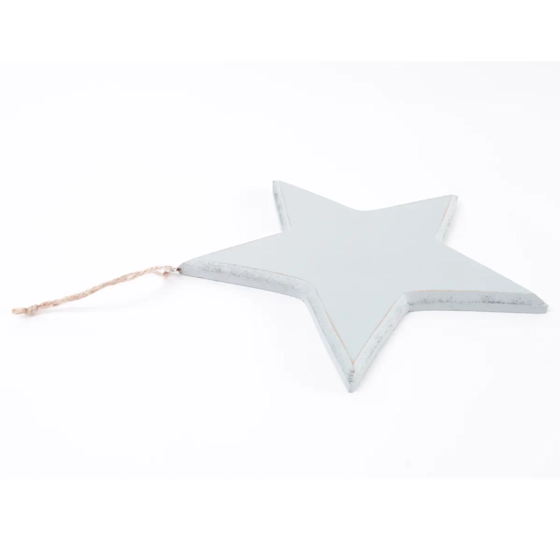 ADORNO NAVIDEÑO RIPLEY HOME GRANEL ESTRELLA MADERA MENTA - 3