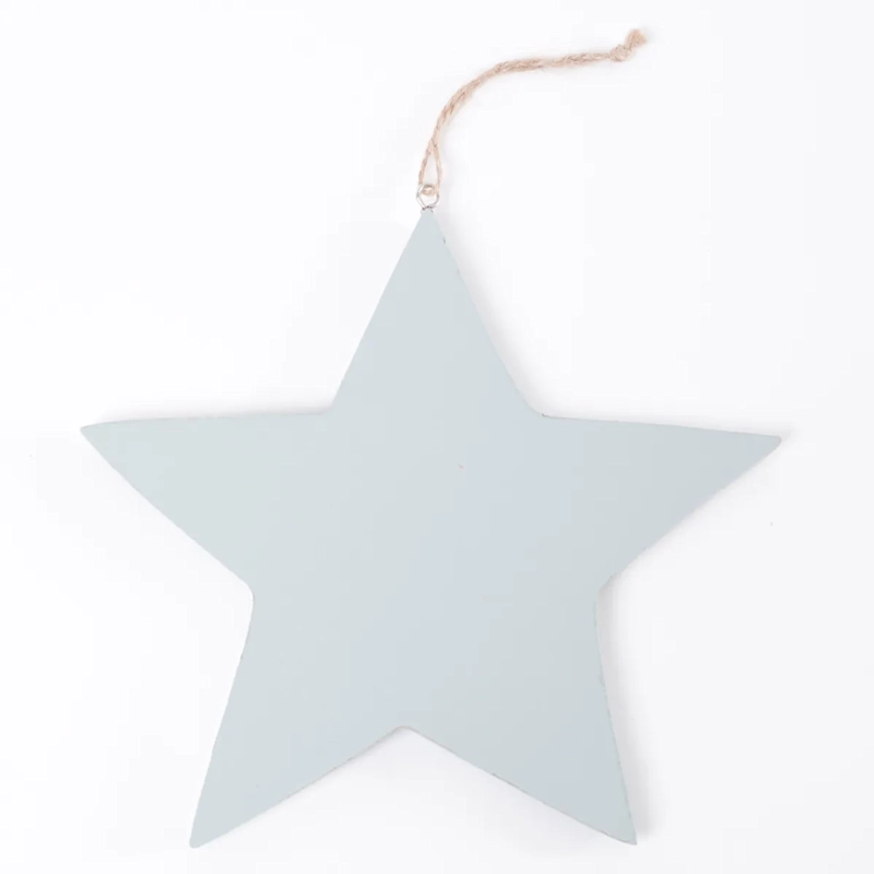 ADORNO NAVIDEÑO RIPLEY HOME GRANEL ESTRELLA MADERA MENTA - 4