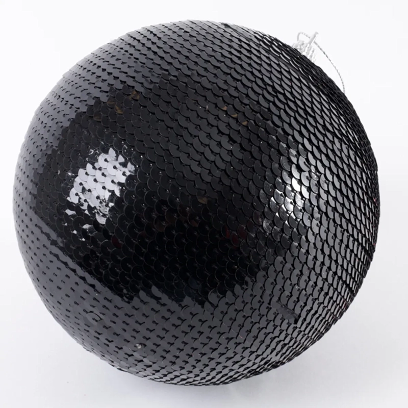 ADORNO NAVIDEÑO RIPLEY HOME GRANEL MINI ESCAMAL BLACK - 1