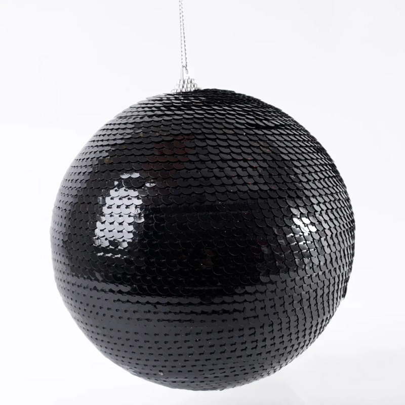 ADORNO NAVIDEÑO RIPLEY HOME GRANEL MINI ESCAMAL BLACK - 2