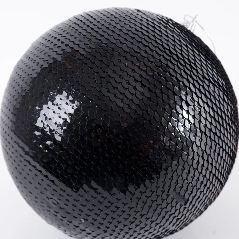 ADORNO NAVIDEÑO RIPLEY HOME GRANEL MINI ESCAMAL BLACK - 5