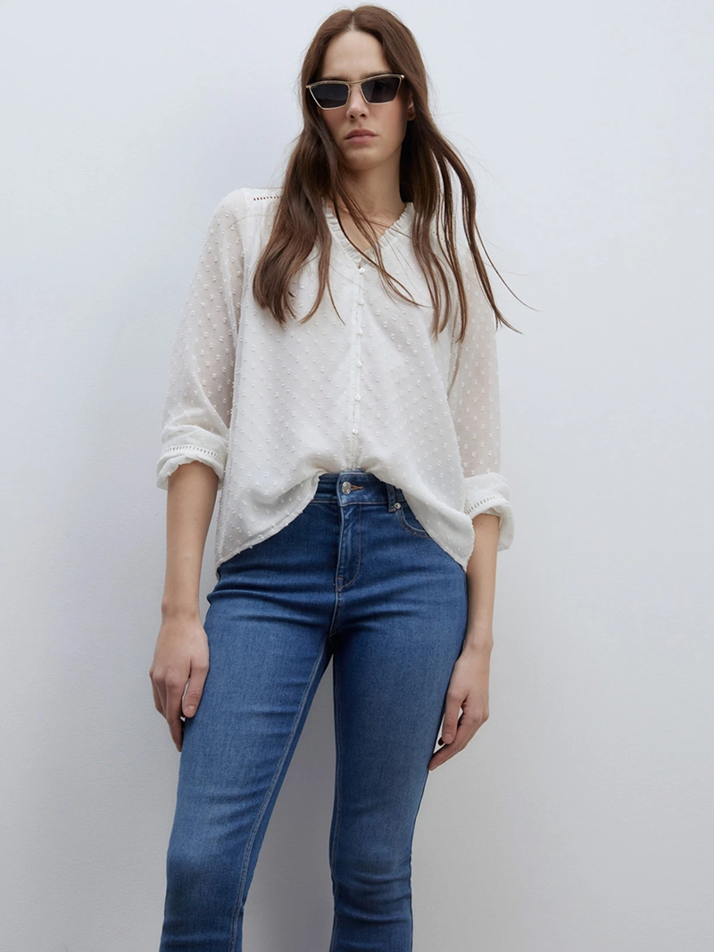 JEANS MUJER SFERA SKINNY ALGODÓN - 4
