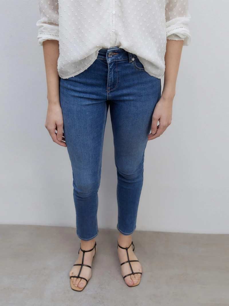 JEANS MUJER SFERA SKINNY ALGODÓN - 5