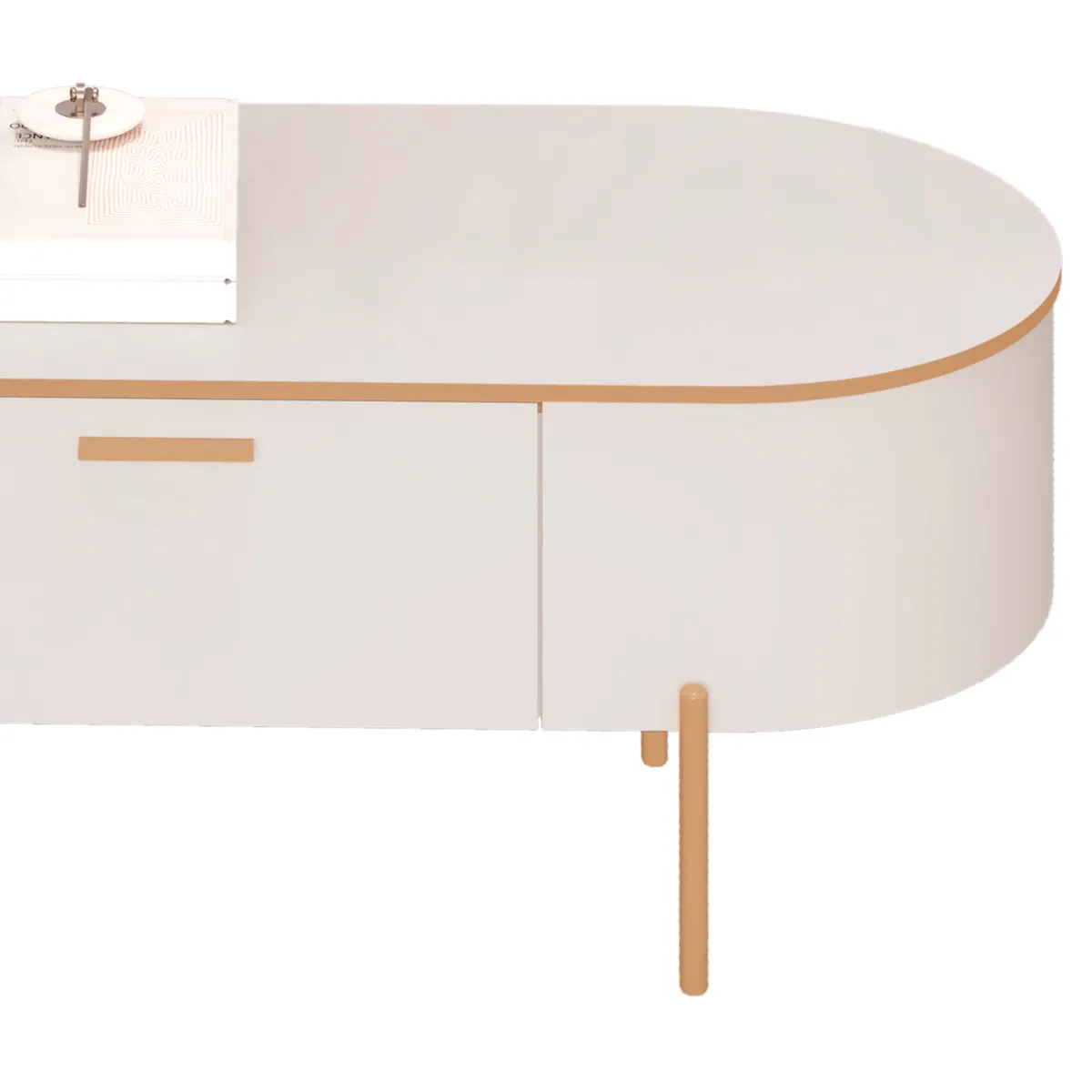 MESA DE CENTRO ALTAVISION CELENA 107.5 CM 1C BLANCO - 4