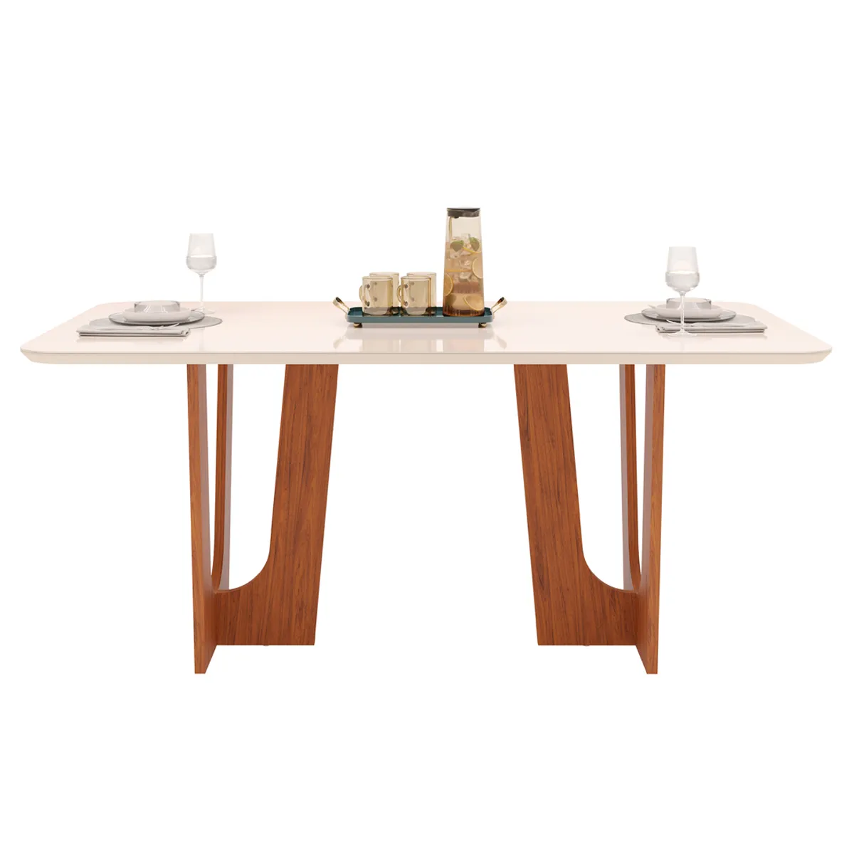 JUEGO COMEDOR ALTAVISION NALA 6 SILLAS BLANCO - 3