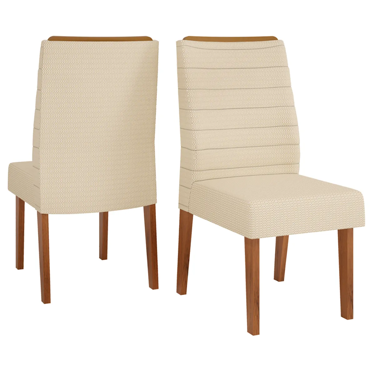 JUEGO COMEDOR ALTAVISION NALA 6 SILLAS BLANCO - 4