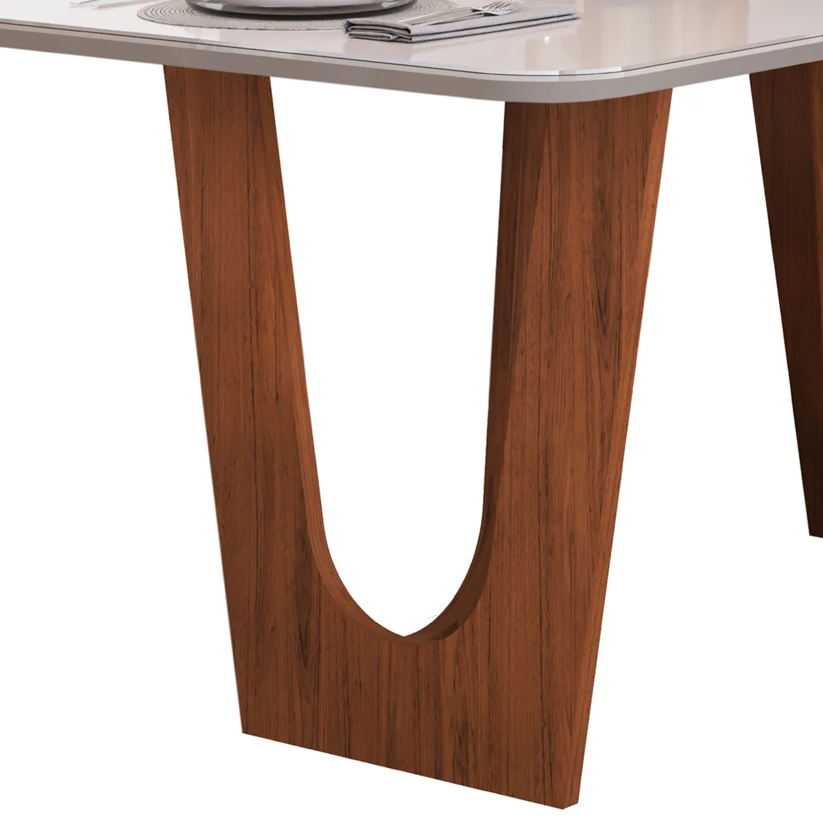 JUEGO COMEDOR ALTAVISION NALA 6 SILLAS BLANCO - 7