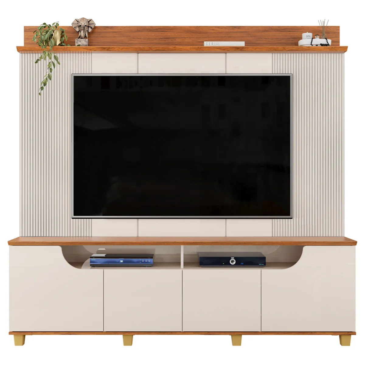 HOME TV ALTAVISION GAMA BLANCO 75" - 1