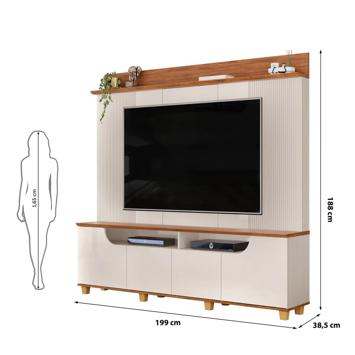 HOME TV ALTAVISION GAMA BLANCO 75" - 7