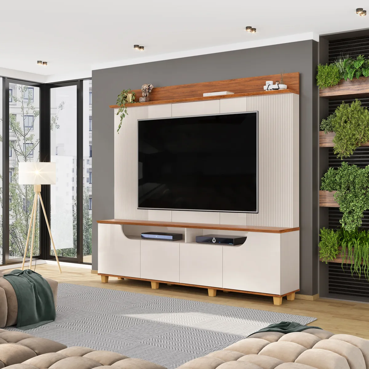 HOME TV ALTAVISION GAMA BLANCO 75" - 8