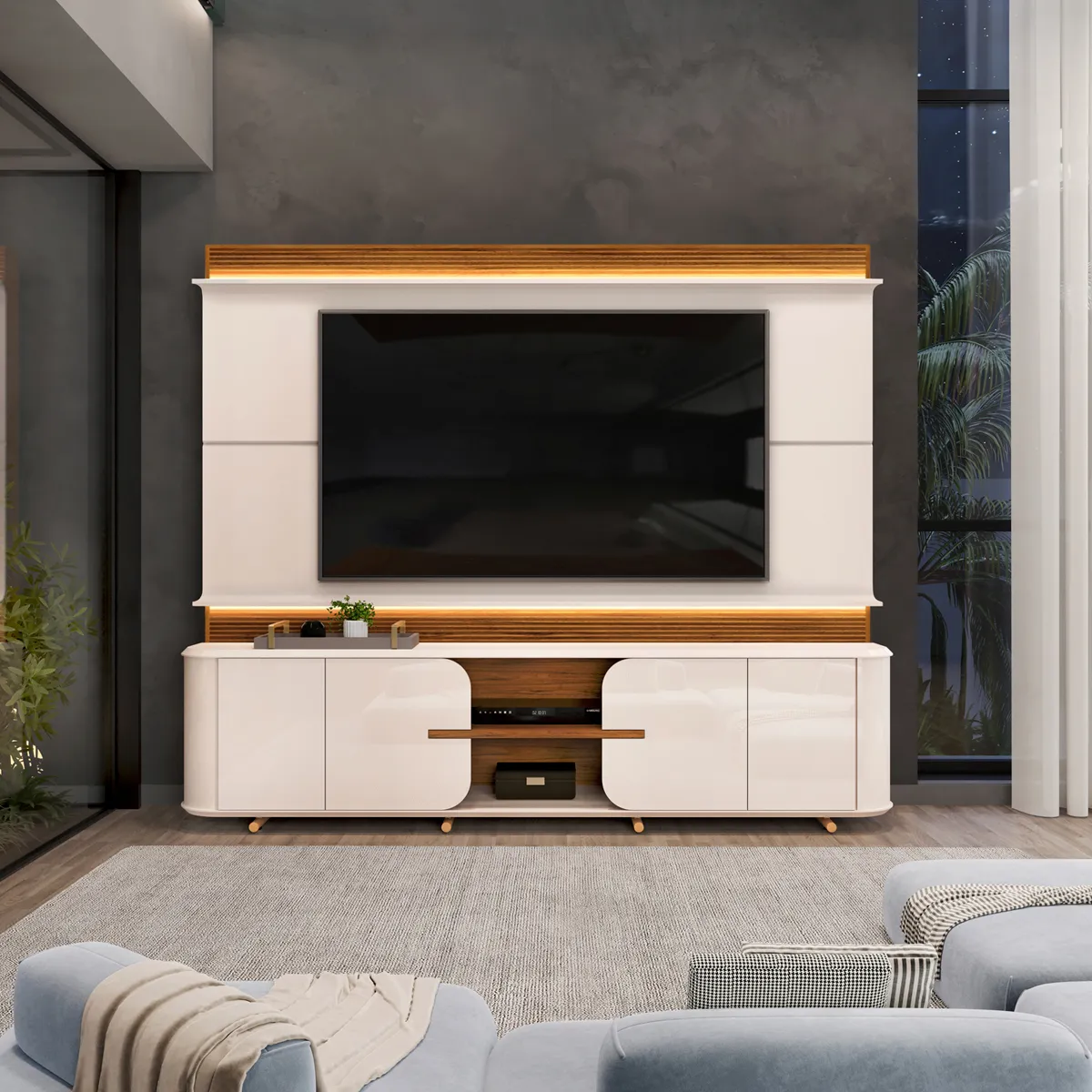 HOME TV ALTAVISION LORD BLANCO 75" - 9