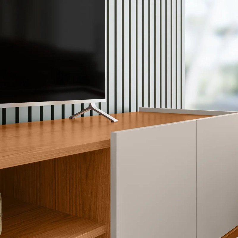 RACK TV ALTAVISION BRAZOS BLANCO 75" - 7
