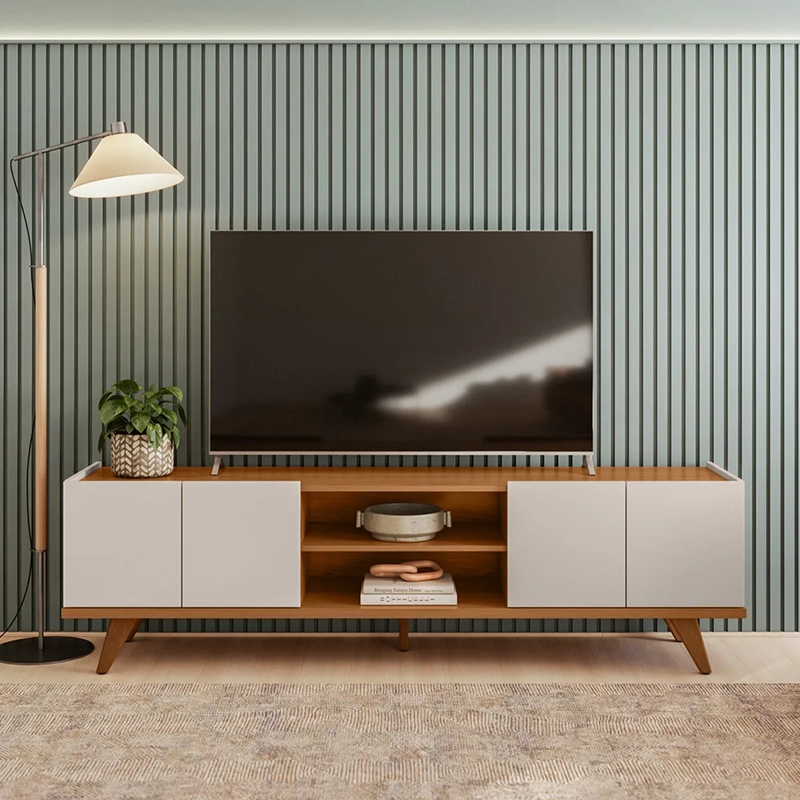 RACK TV ALTAVISION BRAZOS BLANCO 75" - 9